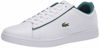 Picture of Lacoste Men's Carnaby Sneaker, White/Green, 13 Medium US - Size: 13