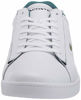 Picture of Lacoste Men's Carnaby Sneaker, White/Green, 13 Medium US - Size: 13