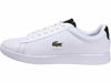 Picture of Lacoste Men's Carnaby Sneaker, White/Black Patent, 8.5 Medium US - Size: 8.5