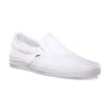 Picture of Vans Womens Classic Slip Canvas Slip On Sneakers Shoe Casual Plimsolls - True White - 9.5 - Size: 9.5