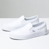 Picture of Vans Womens Classic Slip Canvas Slip On Sneakers Shoe Casual Plimsolls - True White - 9.5 - Size: 9.5