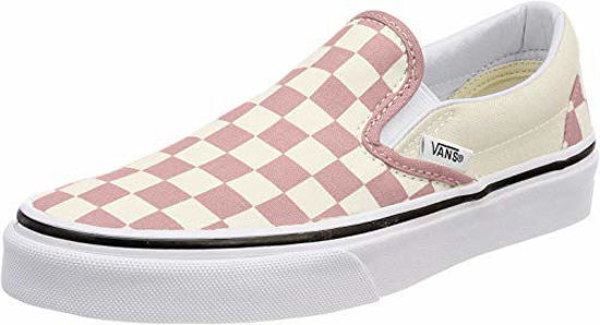 Picture of Vans Mens U Clasic Slip ON Checkerboard Zephyr Pink Size 7.5 - Size: 9 Women/7.5 Men