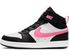 Picture of Nike Boy's Court Borough Mid 2 (Big Kid) Black/Sunset Pulse/White 5 Big Kid M - Size: 5 Big Kid