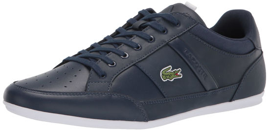 Picture of Lacoste Men's Chaymon Sneaker, Navy/White, 13 - Size: 13