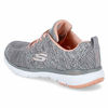 Picture of Skechers Women's Low-Top, Grey (Gray Knit Mesh/Coral Trim Gycl), 6 us - Size: 6