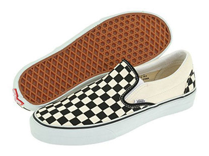 Picture of Vans Classic Slip ON Skate Shoes (11 B(M) US Women / 9.5 D(M) US Men, Checkerboard Black-White) - Size: 11 Women/9.5 Men