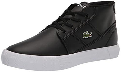 Picture of Lacoste Men's Gripshot Chukka Sneaker, Black/White, 8 - Size: 8