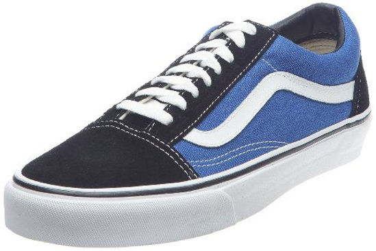 Picture of Vans Men's Low-Top Sneakers, Black Classic Blue, 11 - Size: 11