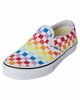 Picture of Vans Kids VN0A32QIU09 - Zapatillas de Patinaje clásicas para niños, (Checkerboard) Rainbow/True White, 13 MX Niño Grande - Size: 7 Big Kid