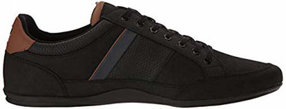 Picture of Lacoste Men's Chaymon Sneaker Black/Brown 7.5 Medium US - Size: 7.5 M US