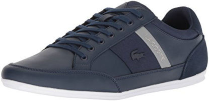 Picture of Lacoste Men's Chaymon Sneaker, Navy/Grey, 10 Medium US - Size: 10