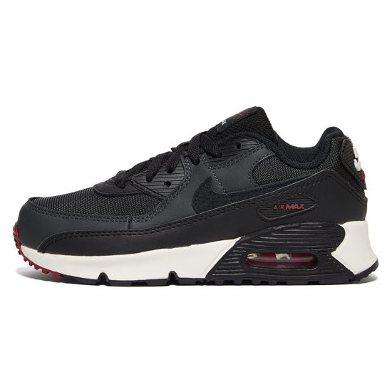 Picture of Nike Air Max 90 LTR (Little Kid) Anthracite/Black/Team Red/Summit White 2 Little Kid M - Size: 2 Little Kid