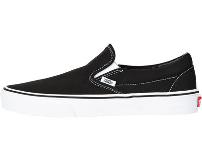 Picture of Vans, Classic Slip-On Sneakers (Black, 10.5 Men's) - Size: 12 Women/10.5 Men