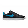 Picture of Nike Men's Court Vision Low-Top Sneakers, Black Blue Laser White, 10 - Size: 10