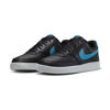 Picture of Nike Men's Court Vision Low-Top Sneakers, Black Blue Laser White, 10 - Size: 10