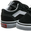 Picture of Vans Old Skool Suede Flame Size 5, Color: Black/Grey/True White - Size: 5 Toddler