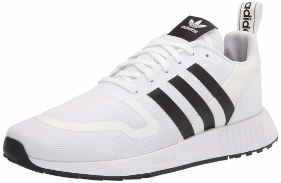 Picture of adidas Originals mens Smooth Runner Sneaker, White/Core Black/Dash Grey, 7 US - Size: 7