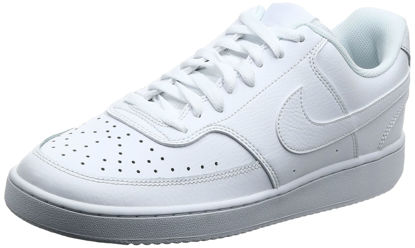 Picture of Nike Men's Court Vision LO Sneaker, White/Whiteblack, 6 - Size: 6