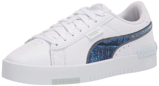 Picture of PUMA Women's Jada Sneaker, Denim White-China Blue-Plein Air, 7.5 - Size: 7.5