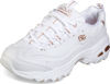 Picture of Skechers Women's, D'Lites - Fresh Start Sneaker - Wide Width White Rose 6 W - Size: 6 Wide