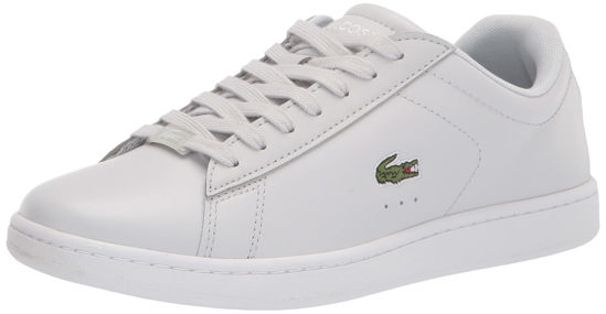 Picture of Lacoste Women's Carnaby Sneakers, Light Gray/White, 5 - Size: 5