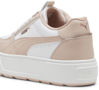 Picture of PUMA - Womens Karmen Rebelle Shoes, Color White/Rose Quartz, Size: 7 M US - Size: 7