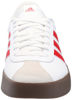 Picture of adidas Women's VL Court 3.0 Sneaker, White/Better Scarlet/Gum, 9.5 - Size: 9.5