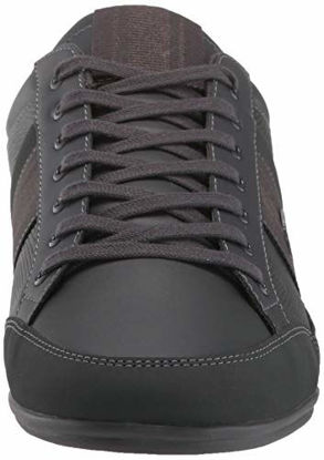 Picture of Lacoste Men's Chaymon Sneaker, Dark Grey/Grey, 8.5 - Size: 8.5