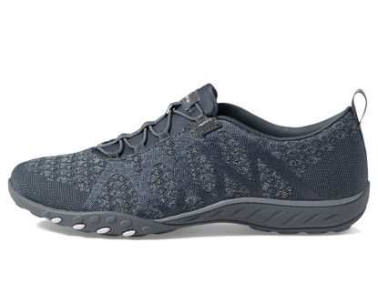 Picture of Skechers Women's Breathe Easy-Infi Knity Sneaker, Charcoal, 9.5 - Size: 9.5