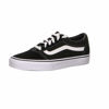 Picture of Vans Women's Ward Sneaker, Black ((Suede/Canvas) Black/White Iju), 9.5 - Size: 9.5