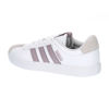 Picture of adidas Women's Vl Court Sneaker, Cloud White Preloved Fig Grey One, 9 UK - Size: 10.5