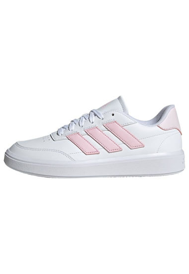 Picture of adidas Women's Courtblock Shoes Sneaker, Cloud White Clear Pink Almost Pink, 5 UK - Size: 6.5