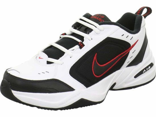 Picture of Nike Air Monarch IV Mens Running Trainers 415445 Sneakers Shoes (UK 9 US 10 EU 44, White Metallic Silver 102) - Size: 10