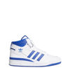 Picture of adidas Men's Forum Mid Sneaker, White/Team Royal Blue/White, 10 - Size: 10