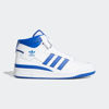 Picture of adidas Men's Forum Mid Sneaker, White/Team Royal Blue/White, 10 - Size: 10