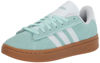 Picture of adidas Women's Grand Court Alpha Sneaker, Semi Flash Aqua/White/Magic Grey Metallic, 9.5 - Size: 9.5