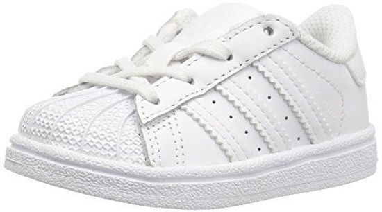 Picture of adidas Originals Kids' Superstar Sneaker, White/White/Core White, 3K - Size: 3 Infant