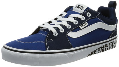 Picture of Vans Men's Low-Top Trainers Sneaker, OTW Sidewall True Blue White, 13 - Size: 13