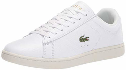 Picture of Lacoste mens Carnaby Evo 0120 2 Sma Sneaker, White/Black, 11.5 US - Size: 11.5