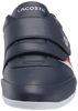 Picture of Lacoste Men's Misano Strap CMA Sneaker, Navy/Red, 9 Medium US - Size: 9