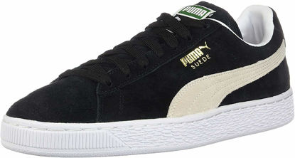 Picture of PUMA Suede Classic Sneaker,Black/White,7 M US Men's - Size: 7