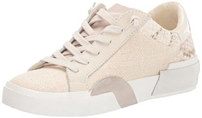 Picture of Dolce Vita Women's Zina Sneaker, Natural Linen, 9 - Size: 9