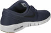 Picture of NIKE Stefan Janoski Max Mens Fashion-Sneakers 631303-402_7 - Thunder Blue/Black-Gum Med Brown - Size: 7