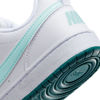 Picture of Nike Court Borough Low Recraft Big Kids' Shoes (DV5456-102, White/GEODE Teal/Jade ICE) Size 4.5 - Size: 4.5 Big Kid