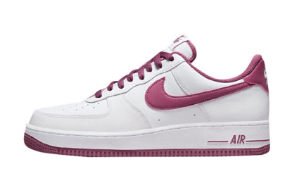 Picture of Nike Men's Air Force 1 '07 White/Light Bordeaux-White (DH7561 101) - 8.5 - Size: 8.5