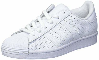 Picture of adidas Originals womens Superstar Sneaker, White/White/Core White, 10.5 US - Size: 10.5