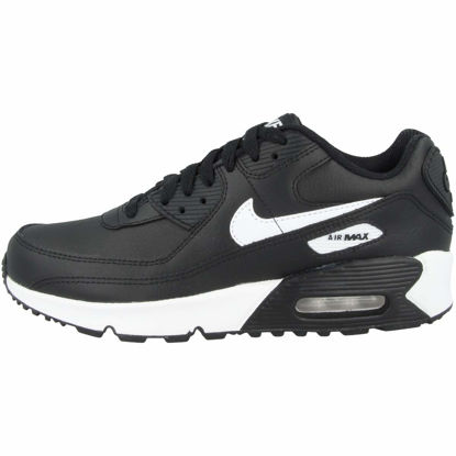 Picture of Nike Air Max 90 LTR Little Kids' Shoes Size - 12.5 Black/White-Black - Size: 12.5 Little Kid