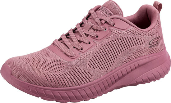 Picture of Skechers womens Sport - Squad Chaos - Face Off, Raspberry, 8 - Size: 8