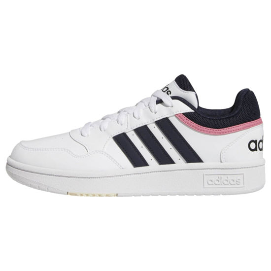 Picture of adidas Women's Hoops 3.0 Sneaker, Ftwr White Legend Ink Rose Tone, 9 US - Size: 9