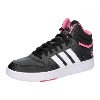 Picture of adidas Women's Sneaker, Core Black Cloud White Pink Fusion, 6 - Size: 6